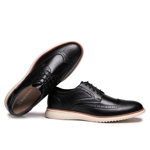 Men's Dress Shoes Lace Up Walk Oxford - Picture 3 of 7